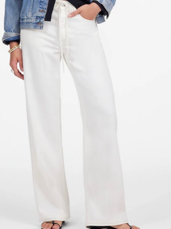 Madewell Pants - Madewell Low-Slung Baggy Jean: Airy Denim Edition